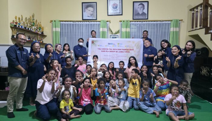Momen Paskah, PT PLN (Persero) UIP JBTB dan PLN Group Jatim Berbagi Kebahagiaan di Panti Asuhan dan Panti Werdha