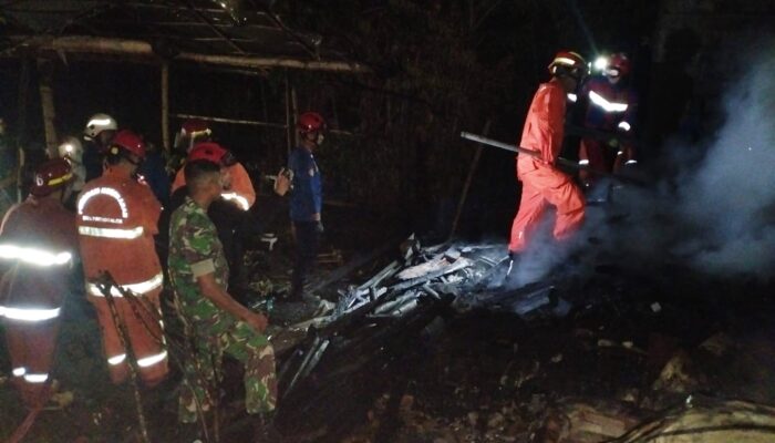 Ketika Api Mengguncang Malam, TNI-Polri dan Damkar Jadi Perisai Warga