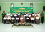 Kanminvetcad V/29 Sidoarjo Serahkan Piagam Veteran