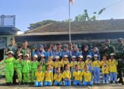 Mengenal TNI sejak Dini: TK RA Miftakhul Ulum Lamongan Kunjungi Koramil 0813-09/Sumberrejo