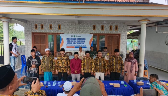 Pemilihan Pengurus KMP Desa Bundah, Melalui Musyawarah Mufakat Berjalan Sukses Dan Lancar