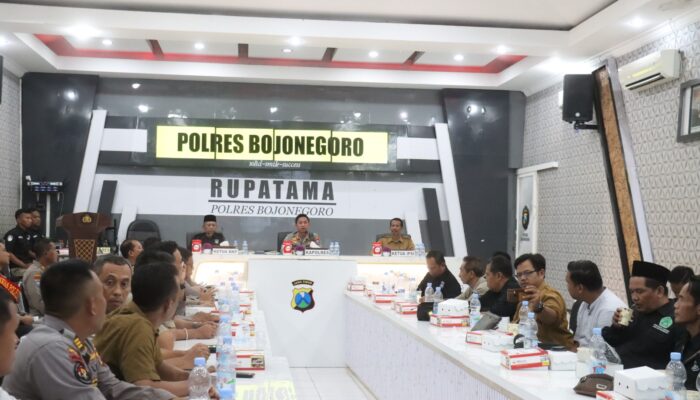 Komitmen Jaga Suro Aman, Pendekar di Bojonegoro Deklarasikan Lewat Zoom Meeting Bersama Kapolda Jatim