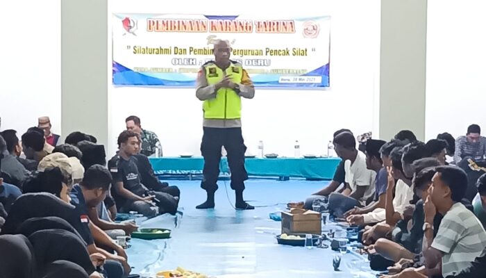 Sinergi Kamtibmas: Kapolsek Sumberrejo Ajak Pemuda Deru Jaga Keamanan Bersama