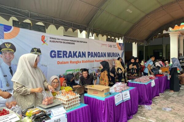 GPM, Warga Desa Semambung Sambut Gembira dan Rela Antre