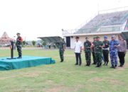 Siap Amankan Kunjungan Presiden, Bojonegoro Gelar Apel Pasukan