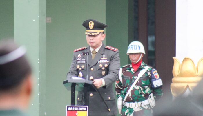 Letkol Czi Arief Rochman Hakim, Pimpin Upacara Hari Lahir Pancasila di Makodim 0813 Bojonegoro