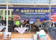 Dukung Ketahanan Pangan di Bojonegoro, Serdik Sespimmen Polri Ke-65 T.A 2025 Gelar Bakti Sosial