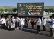 Gelar Shalat Idul Adha, Kodam V/Brawijaya Distribusikan Ribuan Kilogram Daging Qurban