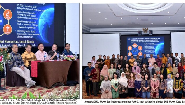 Wujudkan Indonesia jadi Pusat Kesehatan Berbasis Nanoteknologi, IMI Ajak Kolaborasi Nasional