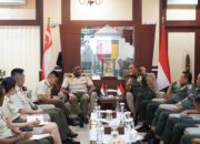 Pangdam V/Brawijaya Terima Kunjungan Kehormatan 6th Division Commander SAF