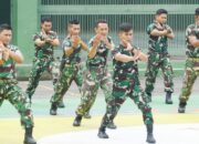 Kodim Bojonegoro Latih Prajuritnya dengan Pencak Silat Militer