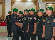 5 Perwira Menengah Resmi Emban Tugas di Kodam Brawijaya