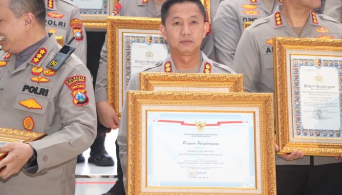 Membanggakan, Polres Bojonegoro Kembali Raih Dua Penghargaan Bergengsi
