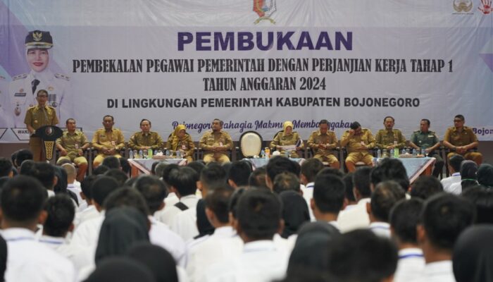 2.494 PPPK Bojonegoro Ikuti Pembekalan, Bupati Wahono Tekankan Profesionalisme dan Loyalitas
