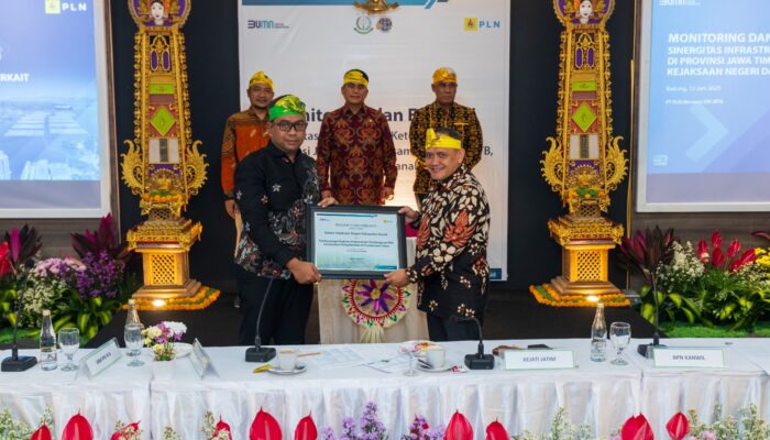 Bentuk Aksi Nyata Listrik untuk Rakyat, PT PLN (Persero) UPP JBTB 2 Tandatangani MoU dengan Kejaksaan Negeri Kabupaten Gresik