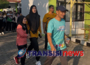 Membangun Harmoni dan Produktivitas, Dispussip Bojonegoro Gelar Jalan Santai Pegawai