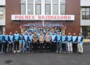 Kapolres Bojonegoro Lepas Tim Bola Voli Menuju Porprov Jatim 2025