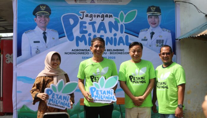 Jagongan Petani Milenial: Bupati Setyo Wahono Dorong Petani Milenial Wujudkan Kemandirian Ekonomi Pertanian Bojonegoro