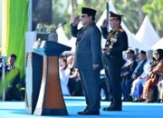 Presiden Prabowo Subianto Jadi Inspektur Upacara Hari Bhayangkara ke-79