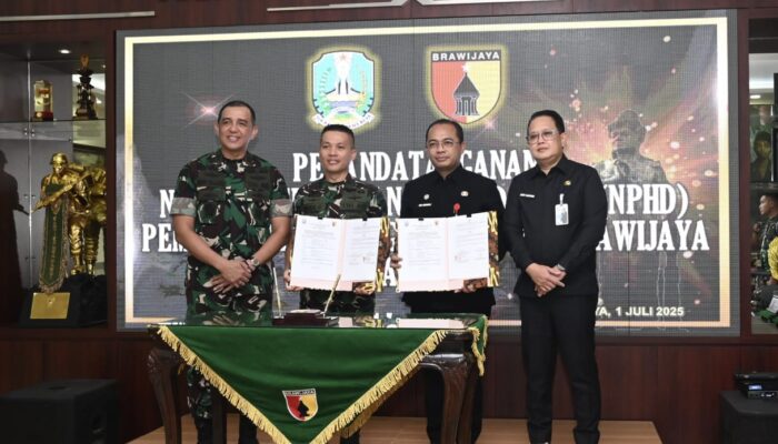 Kodam V/Brawijaya dan Pemprov Jatim Jalin Kerjasama di Bidang Sosial