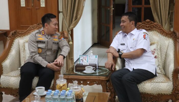 Kunjungan Perdana Kapolres Bojonegoro yang Baru, Ini Harapan Bupati Setyo Wahono