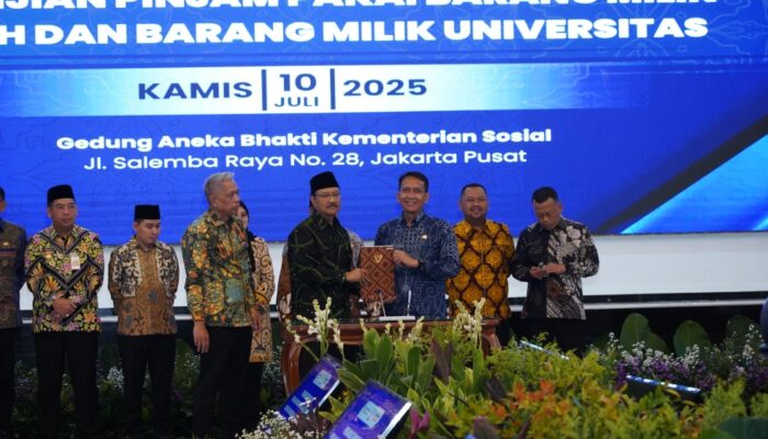 Bupati Bojonegoro Tandatangani MoU Terkait Penyelenggaraan Sekolah Rakyat bersama Menteri Sosial RI
