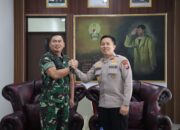 Pererat Silaturahmi Kapolres Bojonegoro Kunjungi Makodim 0813