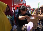Pasar Murah TMMD 125 Bojonegoro, di Serbu Warga