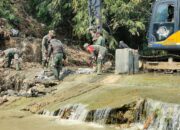 TMMD 125 Bojonegoro: Rehabilitasi Check Dam untuk Pertanian