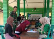 Pentingnya Adminduk, Satgas TMMD 125 Gelar Sosialisasi Bersama Dispendukcapil Bojonegoro 