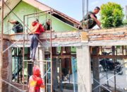 Cerminan Beragama, Satgas TMMD 125 Bojonegoro Bangun Musholla