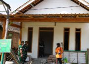 Pastikan Tepat Sasaran, Kasdim Bojonegoro Tinjau Pembangunan Fisik TMMD 125