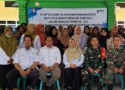 Satgas TMMD 125 bersama Dinkes Bojonegoro Gelar Penyuluhan Keamanan Pangan