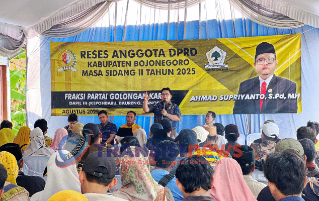 Reses DPRD Masa Sidang II tahun 2025, Fraksi Golkar Ahmad Supriyanto: Berkomitmen untuk Bojonegoro yang Lebih Baik