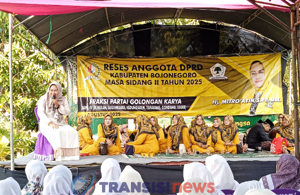 Hj. Mitro’atin Fraksi Golkar Dapil IV DPRD Bojonegoro, Gelar Reses Masa Sidang II: Siap Kawal Program Prioritas Pemerintah Daerah