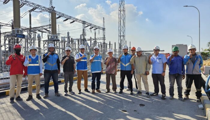 Sambut Hari Kemerdekaan Indonesia, PT PLN (Persero) UIP JBTB Berhasil Lakukan Energize Perluasan GI 150 kV Bungah Bay Line BKMS #1 dan Bay Line BKMS #2