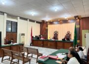 Sidang Terdakwa BB Dan NK Terkait Tindak Pidana Korupsi, Di pengadilan Negeri Kelas l A Manokwari, Di hadirkan Saksi Ahli Dari BPK RI