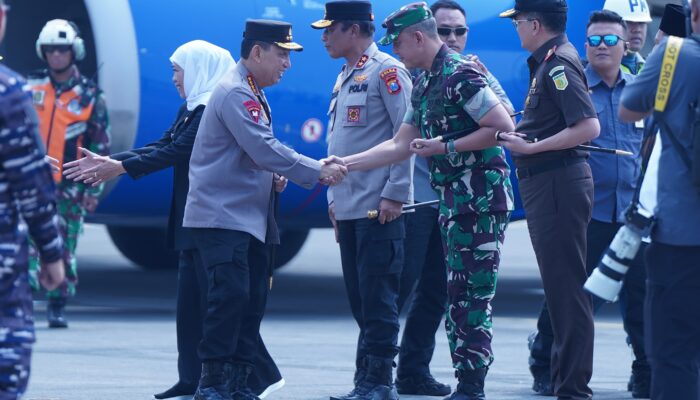 Pangdam V Brawijaya Sambut Kunker Kapolri di Jawa Timur