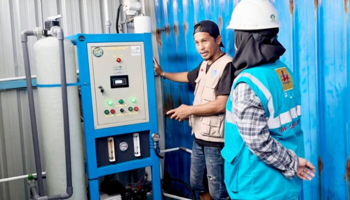 Semarak Kemerdekaan, Inovasi Desalinasi PLN Buka Akses Air Bersih di Pulau Barrang Lompo Sulsel