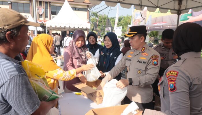 Polres Bojonegoro Gelar GPM, Sediakan 30 Ton Beras