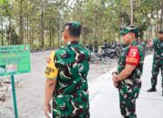 Tim Wasev Mabes TNI-AD didampingi Dansatgas tinjau Sasaran TMMD 125 Bojonegoro