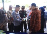 Stabilkan Harga Pangan, Polres dan Bulog Bojonegoro Gelar GPM di MPS Padangan