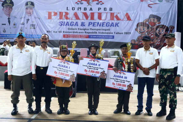 Berikut Pemenang Lomba PBB Regu Pramuka Bojonegoro