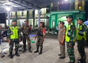 Babinsa Koramil Kepohbaru Bojonegoro dan Banser Patroli Bersama Guna Jaga Kondusivitas Wilayah