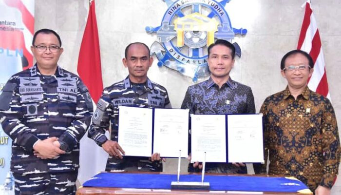 Semangat Hari Kesaktian Pancasila, PLN-TNI AL Kolaborasi Perkuat Pertahanan Laut Indonesia