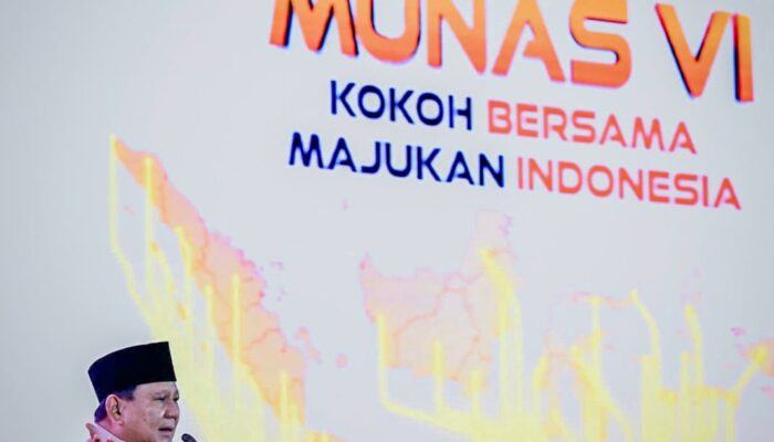 Presiden Prabowo Tutup Munas VI PKS, Tekankan Arti Politik yang Murni