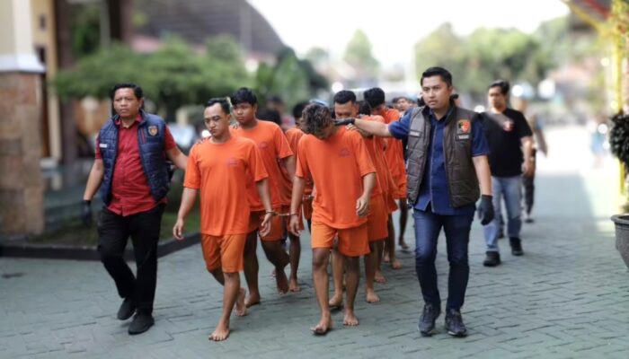 Aksi Anarkis Mengguncang Kediri! Polres Kediri Tangkap 28 Tersangka, Termasuk 14 Anak di Bawah Umur