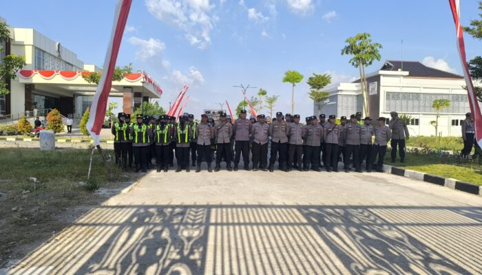 Polres Bojonegoro dan Aparat Gabungan Jaga Aksi Demonstrasi dengan Ketat: Kondusivitas Tetap Terjaga
