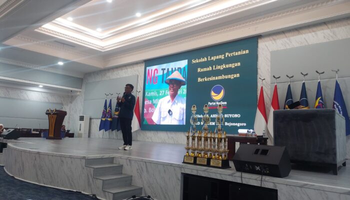 Bimtek Anggota DPRD: Ahmad Suyono Bagikan Ilmu tentang Pertanian Berkelanjutan
