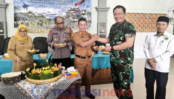 Koramil 0813-09/Sumberrejo Gelar Tasyakuran HUT TNI ke-80 Bersama Forkopimcam